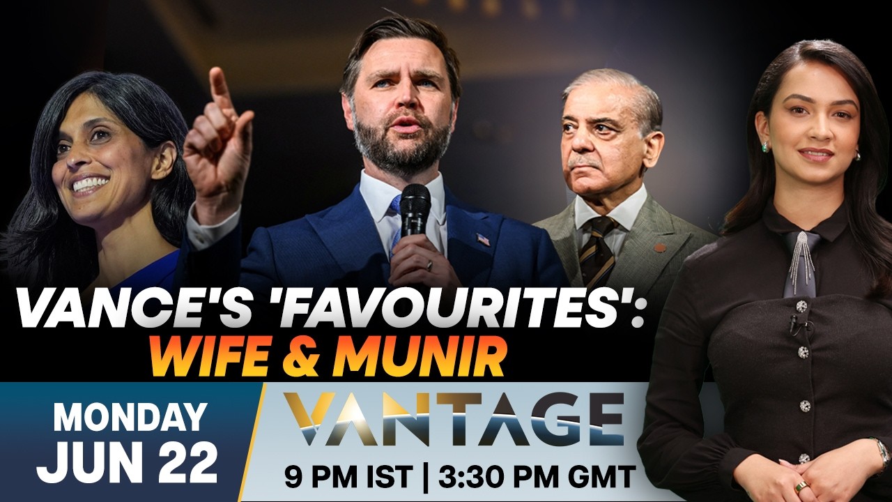 JD Vance Reveals His ‘Favourites’: Shocking Picks Include Wife Usha & Pak Field Marshal Munir