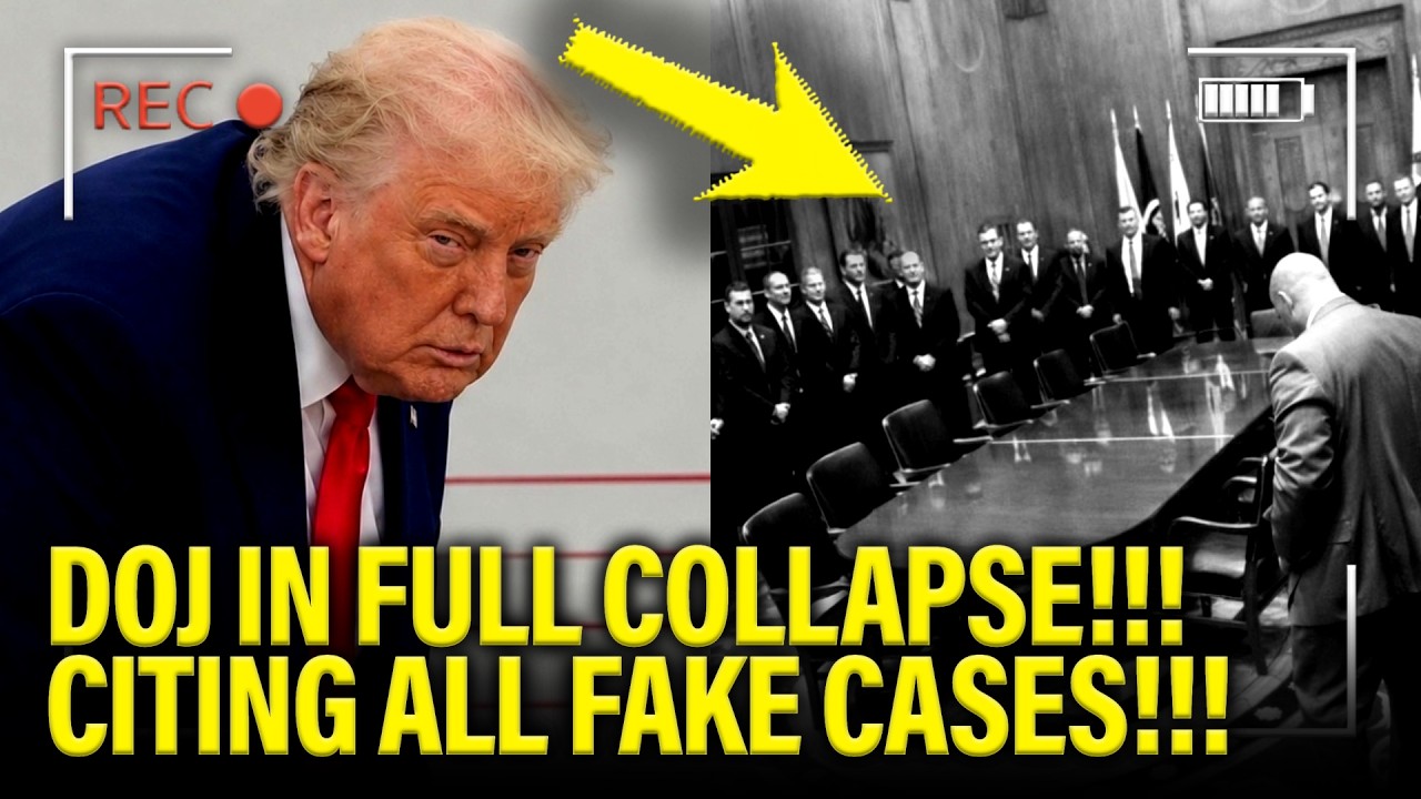Trump DOJ COLLAPSES and CITES FAKE CASES for DONALD!!!