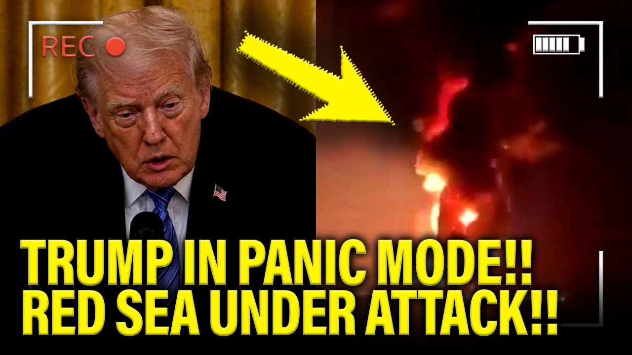 Trump PANICS as RED SEA ATTACKED!!!
