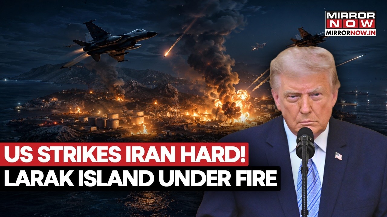 US-Iran Showdown Escalates After Missile Strike Rocks Strategic Larak Island Near Hormuz