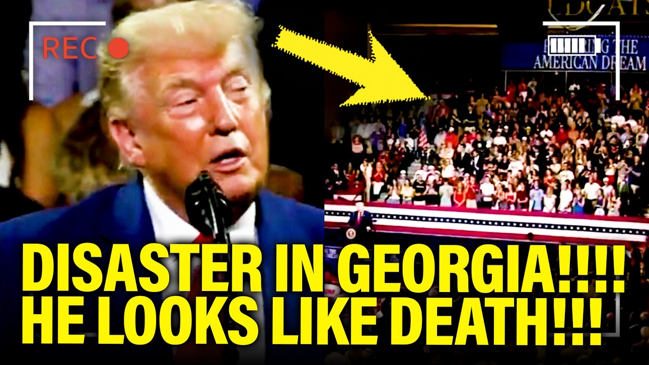 Trump gives DISASTER SPEECH in Georgia INSTANTLY BACKFIRES…