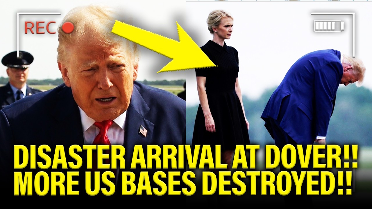 Trump has DISASTER ARRIVAL at Dover as US BASES EVACUATED!!!