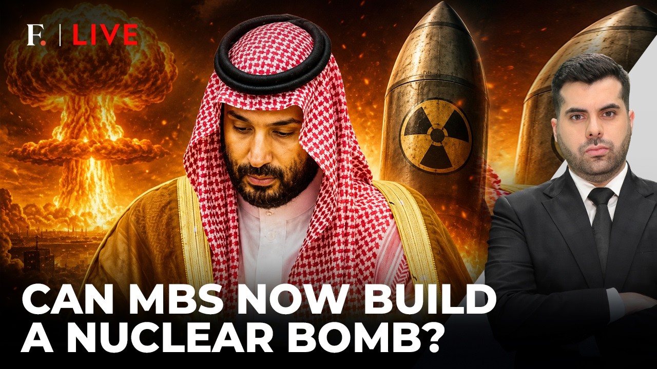 Trump’s Saudi Nuclear Deal Explained: Power Plant Or Path To A Bomb? | Firstpost Live