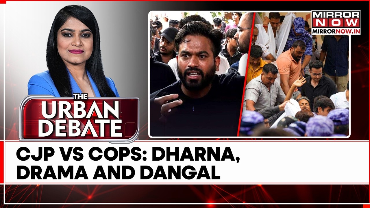 Delhi CJP Protest Erupts: Tear Gas, Lathi Charge & Detentions Trigger Massive Political Storm