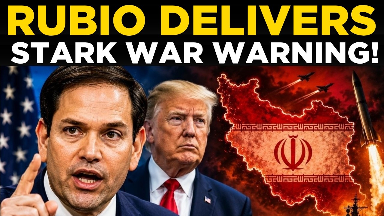 Marco Rubio War Warning LIVE | Marco Rubio Delivers Major War Warning Shaking The World | War Alert