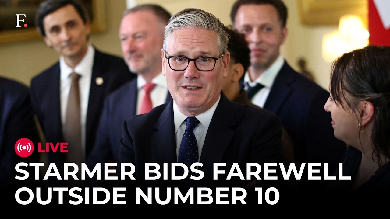 UK News LIVE: UK PM Keir Starmer Steps Down, Gives Farewell Address At 10 Downing Street