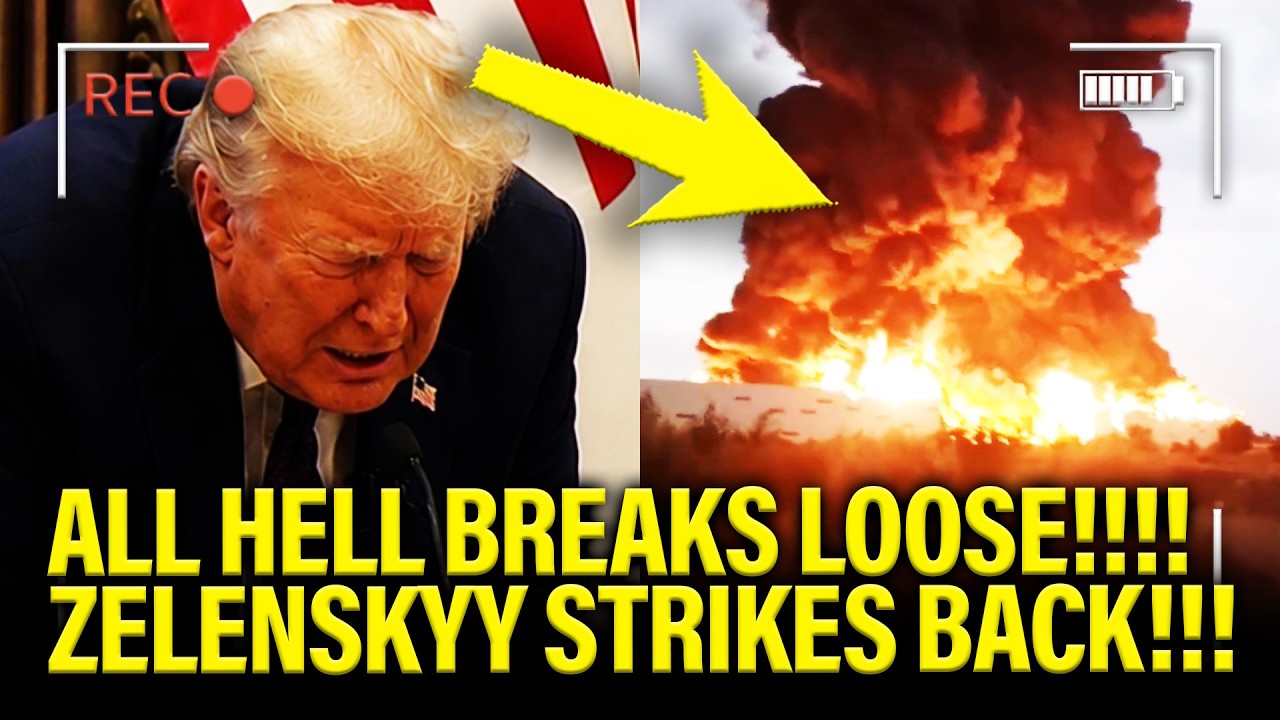 All HELL BREAKS LOOSE as Zelenskyy STRIKES BACK at RUSSIA!!!