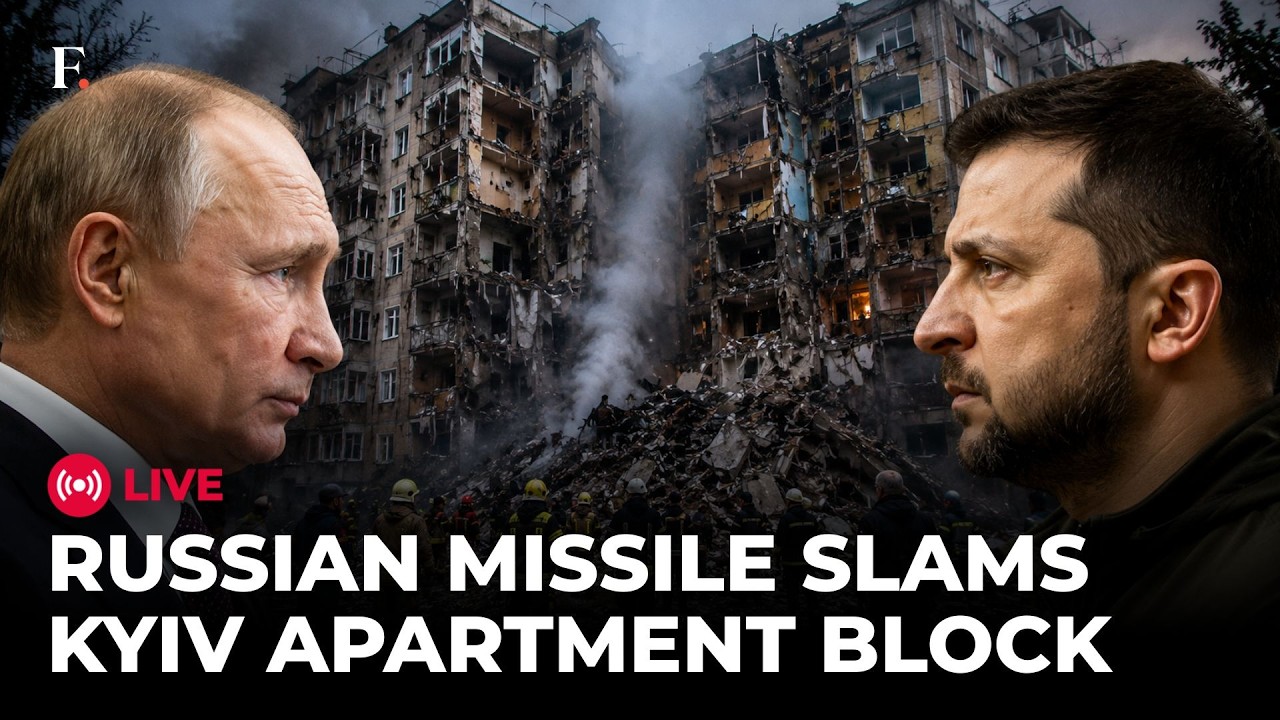 Russia Strikes Ukraine LIVE: Russia Launches Deadly Overnight Attack on Kyiv | Putin | Zelensky