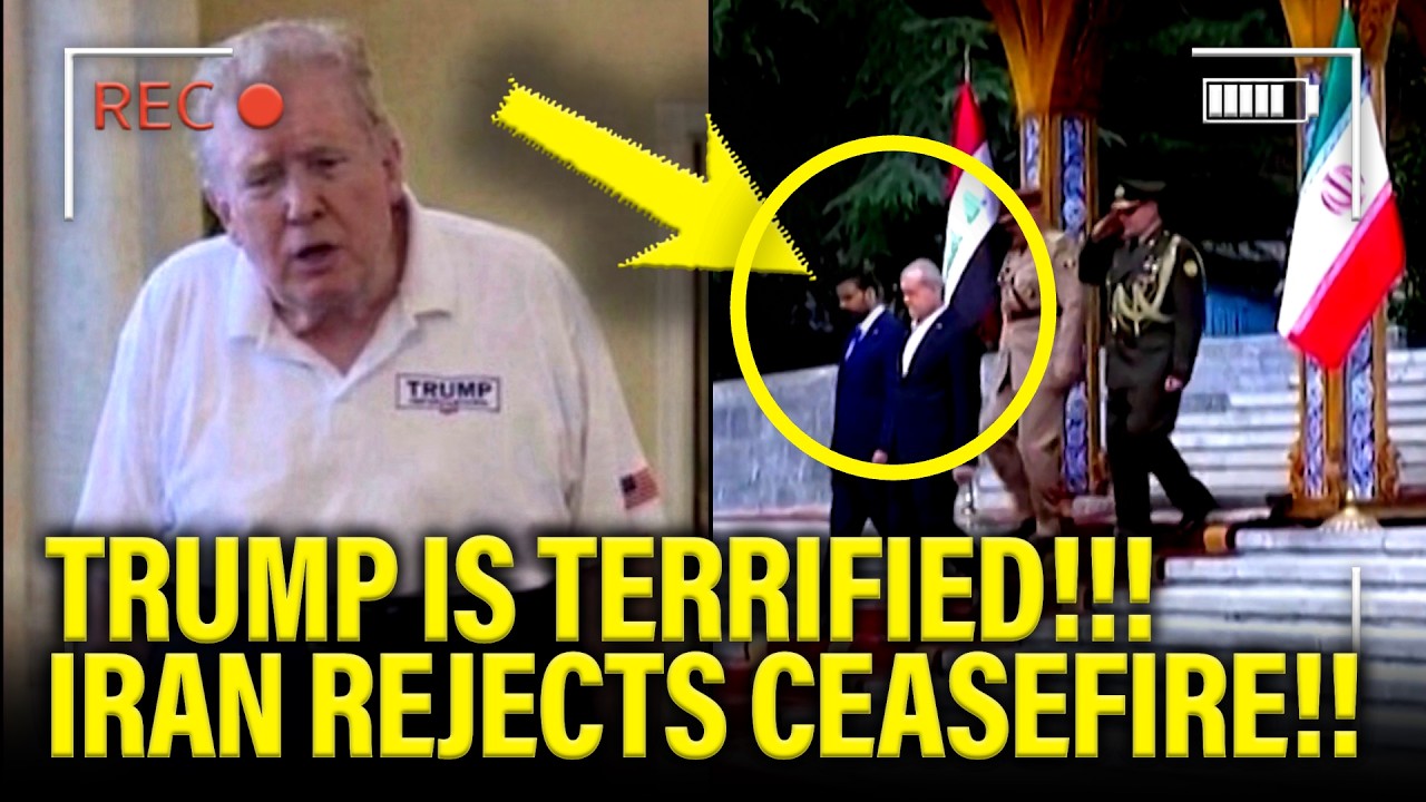 Trump is TERRIFIED as IRAN REJECTS his CEASEFIRE REQUEST!!