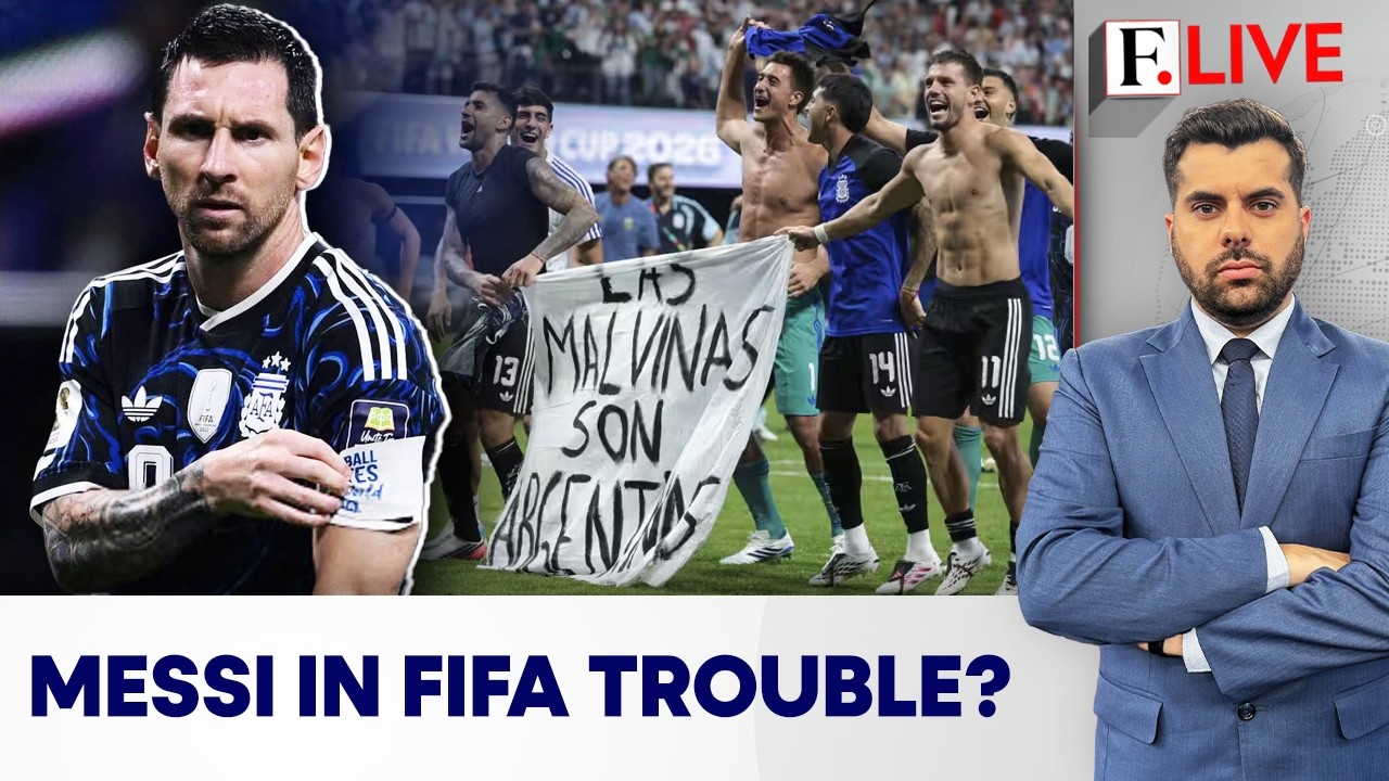 FIFA to Punish Argentina? Messi’s Falklands Banner Sparks Row | World Cup|  Firstpost Live