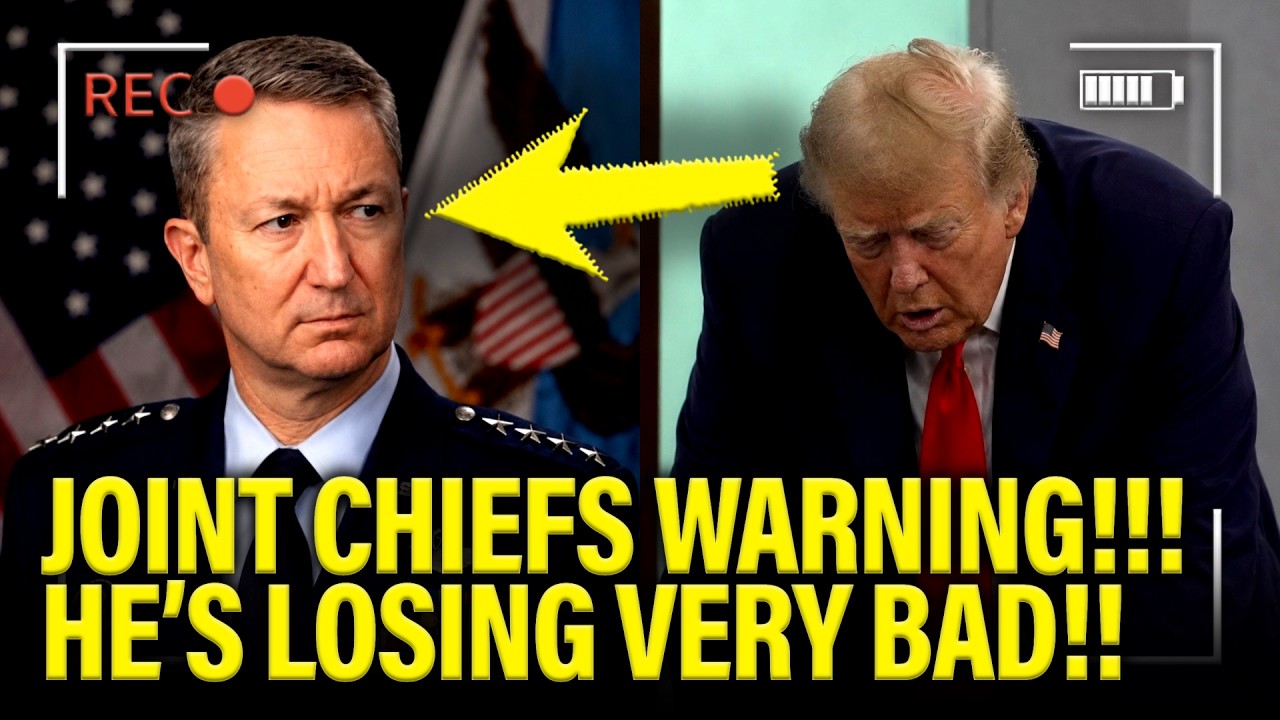 🚨CHAIRMAN of Joint Chiefs GIVES WARNING on Trump LOSING WAR!!