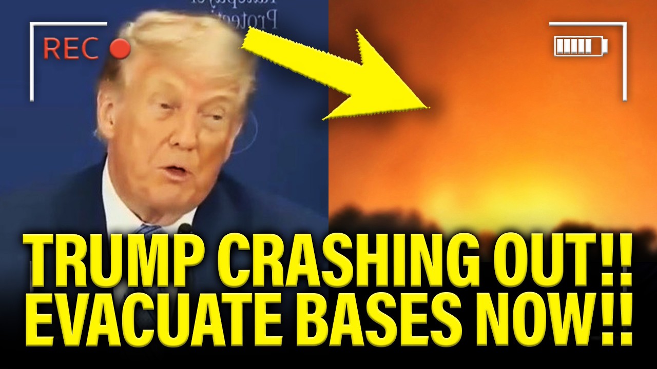 Trump CRASHES OUT at PRESSER as US BASES HIT…EVACUATE NOW!!!