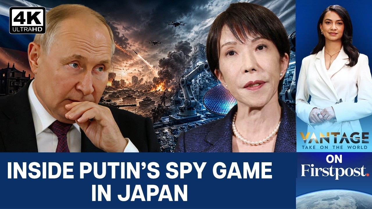 Russia’s Spy Network Uses Japan to Ship High-Tech Goods for Ukraine War: Report | Vantage | 4K