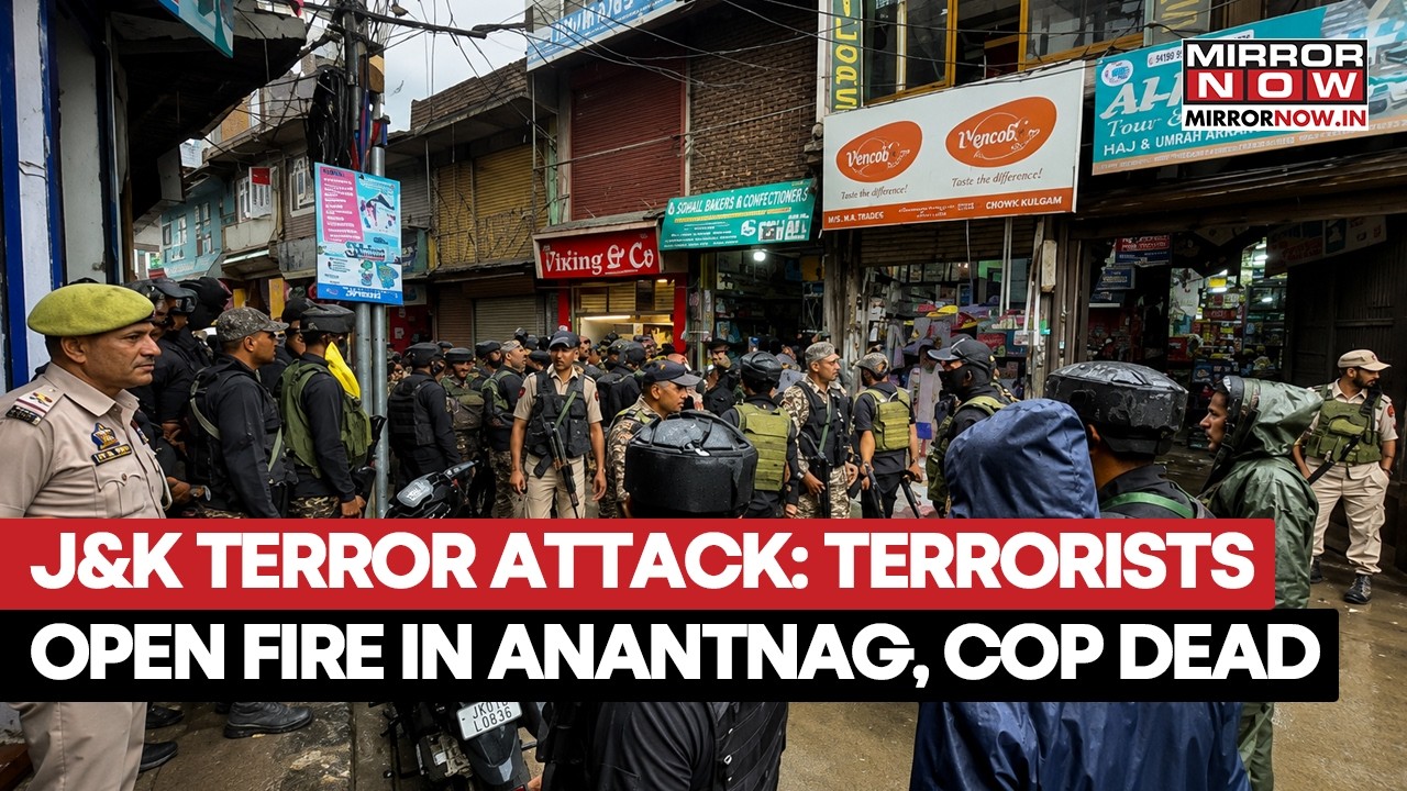 J&K Terror Attack: Terrorists Open Fire In Anantnag, Cop Killed In Action During Yatra Security
