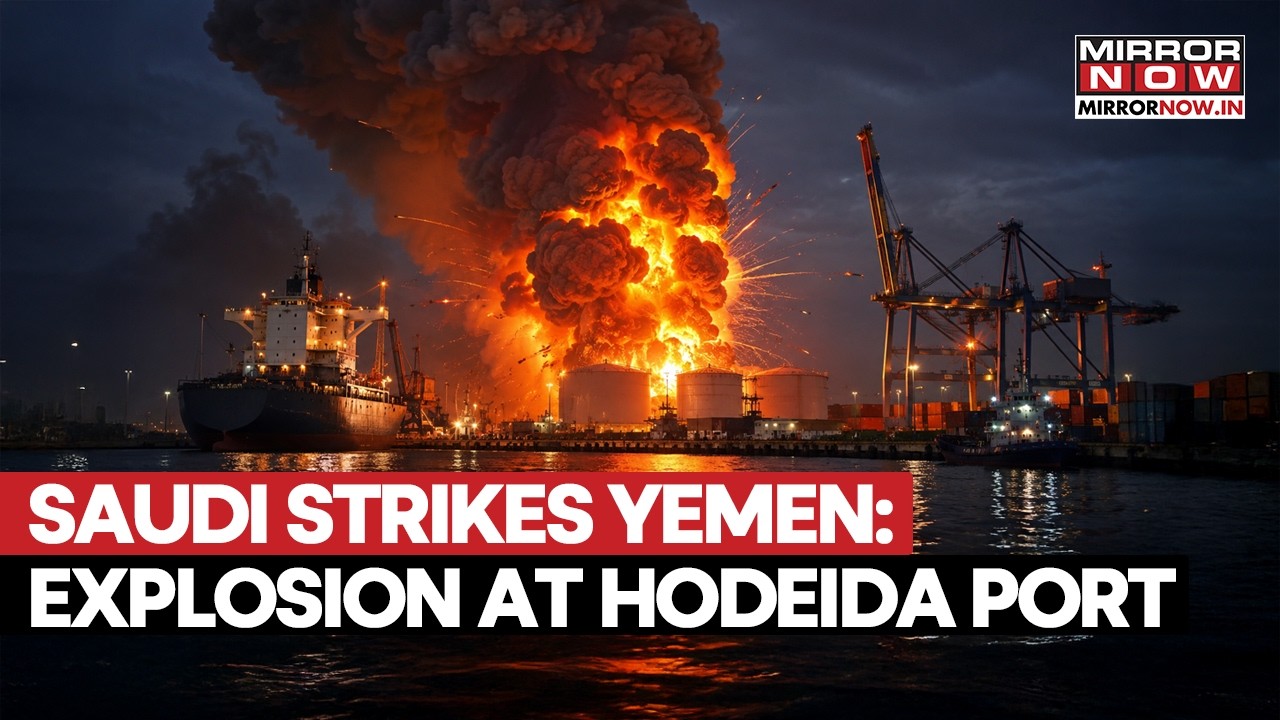 Saudi Strikes Yemen: Houthi-Controlled Hodeidah Hit As Red Sea Crisis Escalates | Iran War Tensions