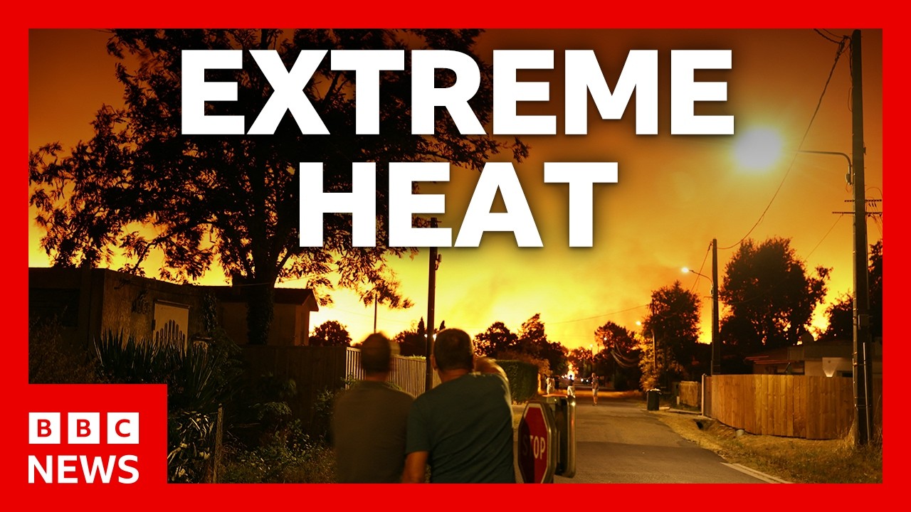 Heatwave causes deadly wildfires in Europe. What to know | BBC News