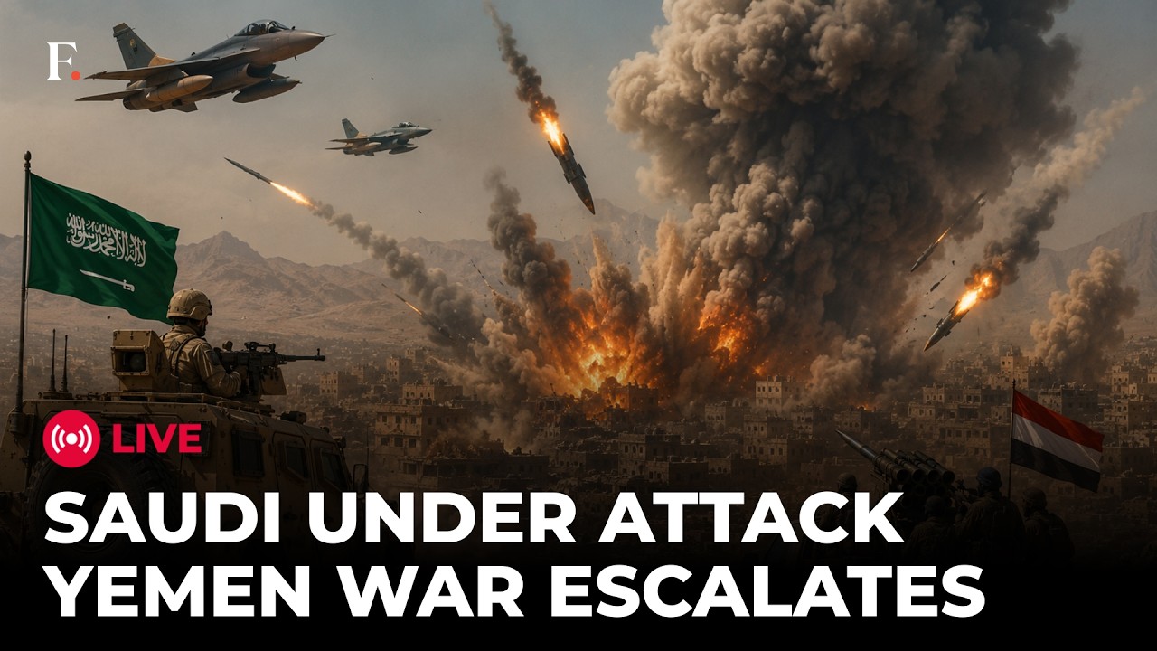 Houthis Fire at Saudi Arabia After Attack on Yemeni Airport | WEST ASIA WAR LIVE