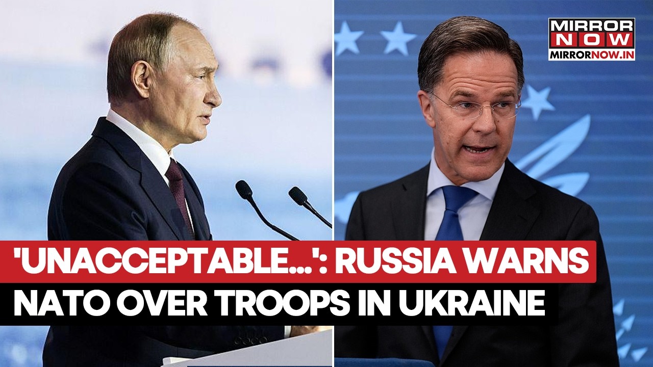 Russia Warns NATO Over Troops In Ukraine As EU Bolsters Defence Systems In Kyiv
