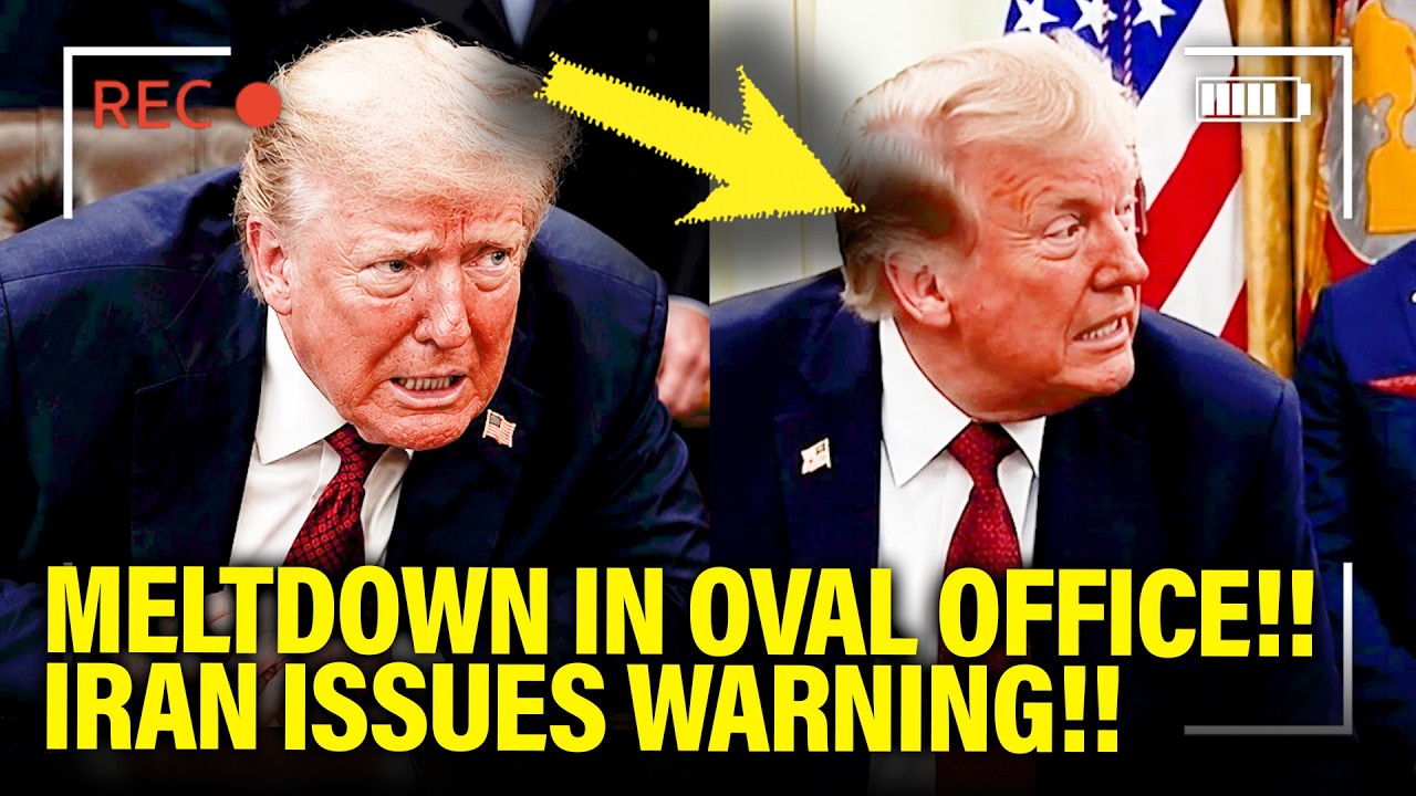 Trump LOSES IT in OVAL OFFICE after IRAN FATAL WARNING!!