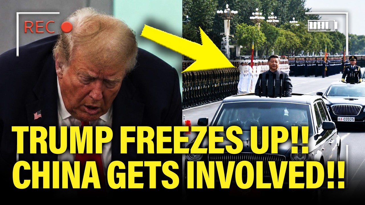 Trump FREEZES UP in IRAN as CHINA STEPS IN!!