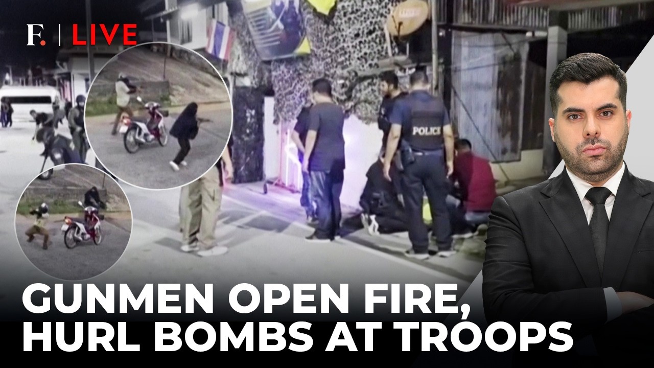 Thailand Attack: 5 Soldiers Killed After Gunmen Bomb Army Checkpoint| Firstpost Live