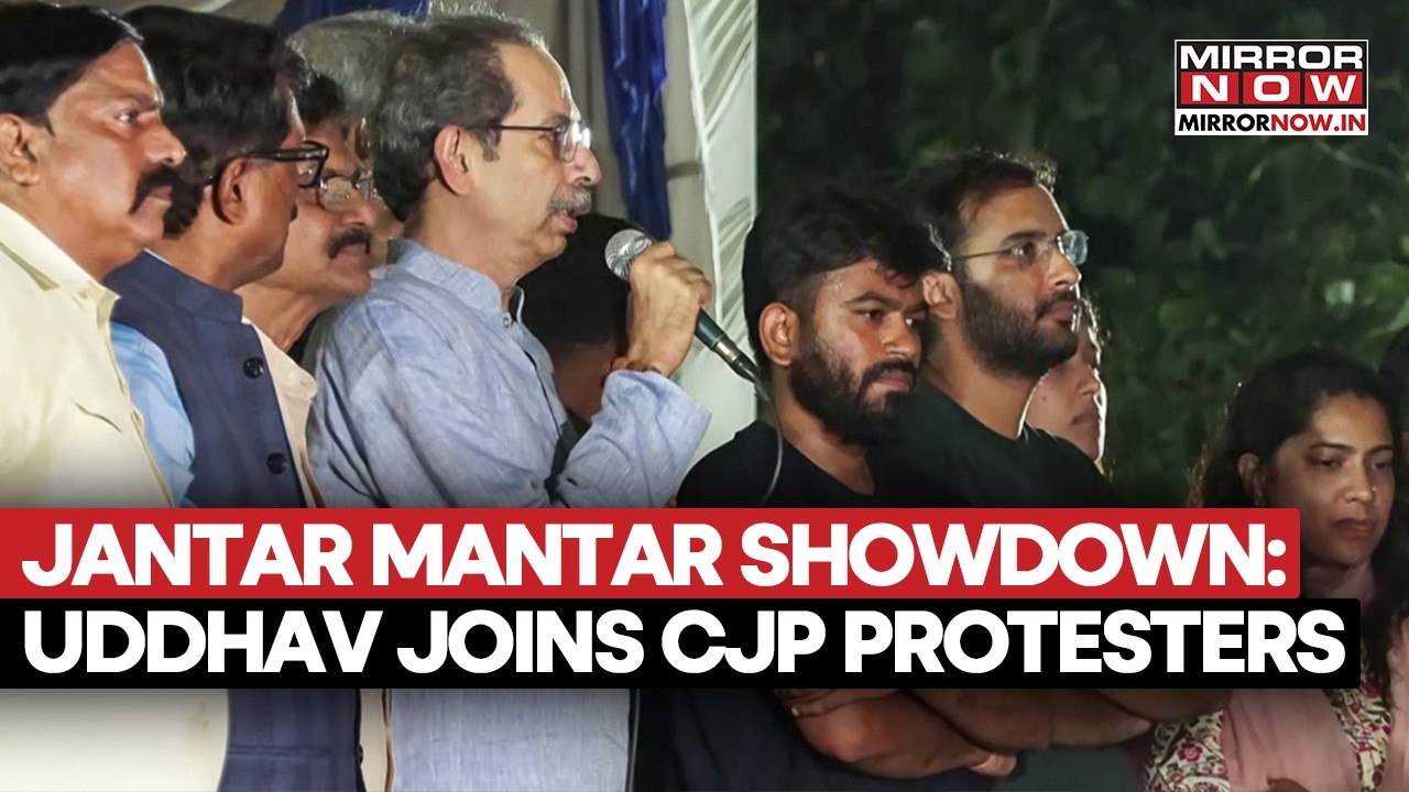 CJP Protest Violence: Uddhav Thackeray Joins Students, NEET Row Explodes At Jantar Mantar | WATCH