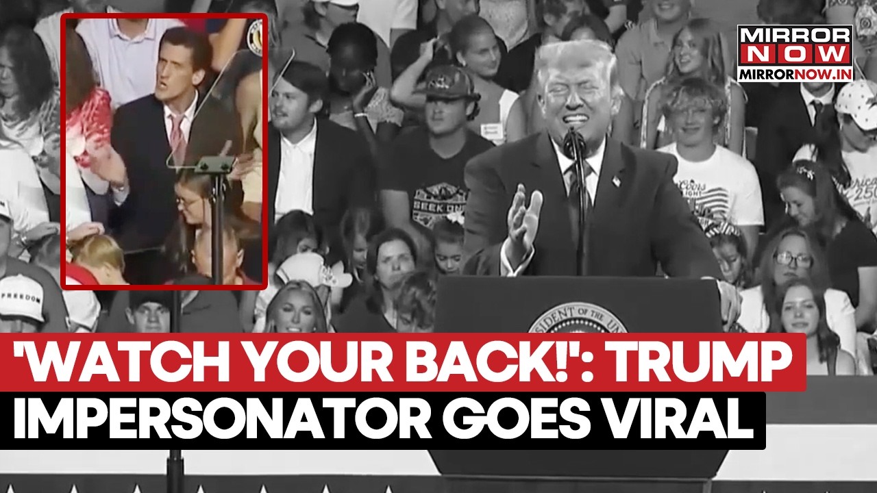 Trump Impersonator In Georgia Goes Viral As Audience Member Mimics POTUS Flawlessly During Speech