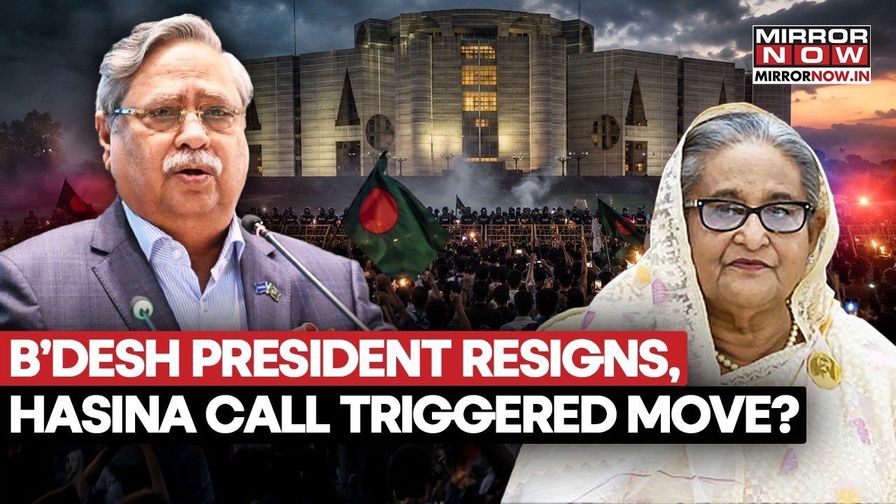 Bangladesh Turmoil! President Shahabuddin Resigns Amid Hasina Call Buzz, Inside The Power Drama