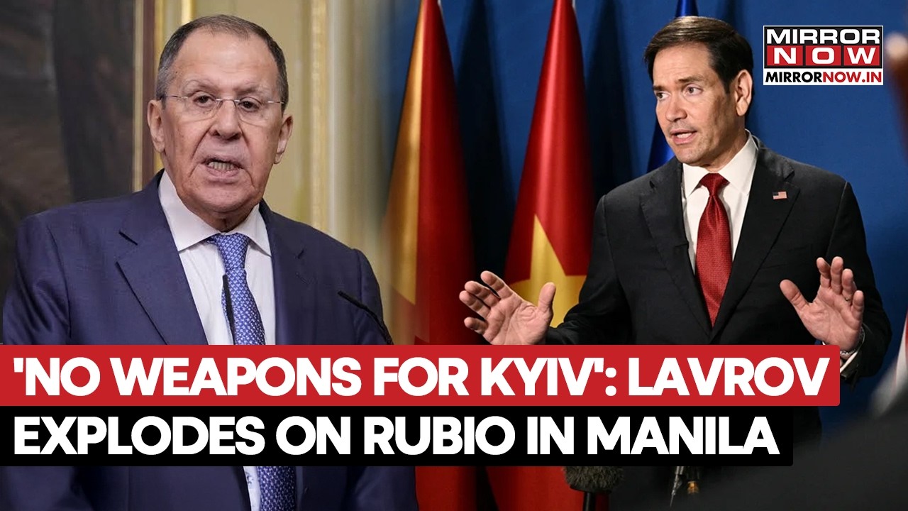 ‘NO Weapons For Ukraine’: Russia Warns Trump & US As Lavrov Meets Rubio In Manila On ASEAN Sidelines