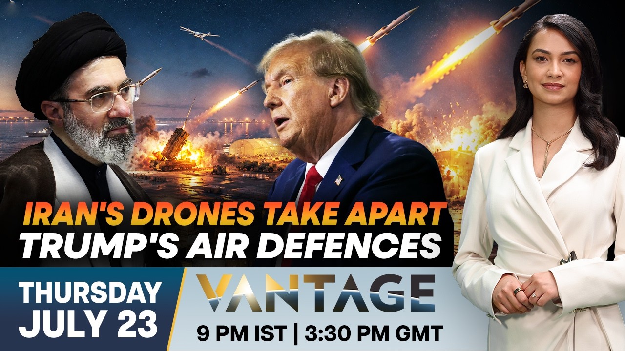 US Iran War: Iran Destroys Trump’s THAAD, Patriot and Drone Depot in Gulf | Vantage