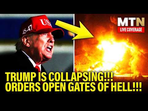 LIVE: Trump IN COLLAPSE…SAYS OPEN GATES OF HELL on IRAN!!