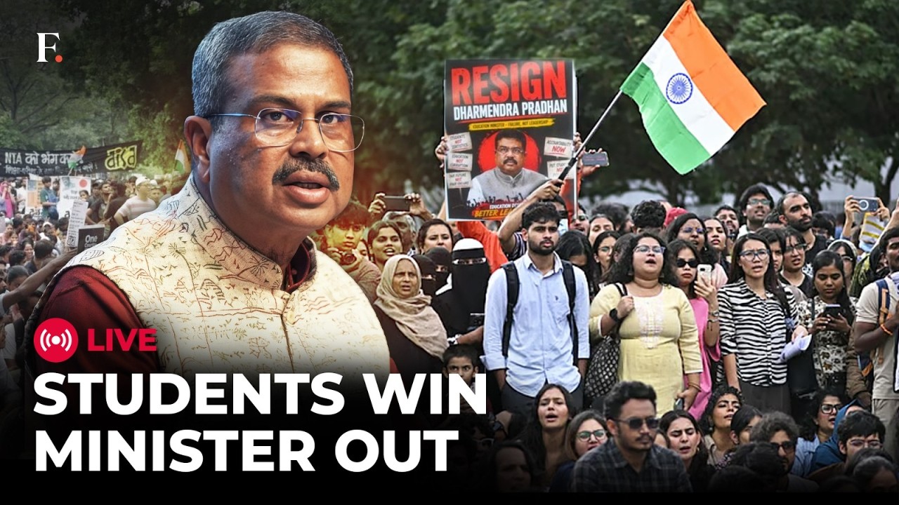 Dharmendra Pradhan Resignation LIVE: India’s Education Minister Quits After Protests By Students