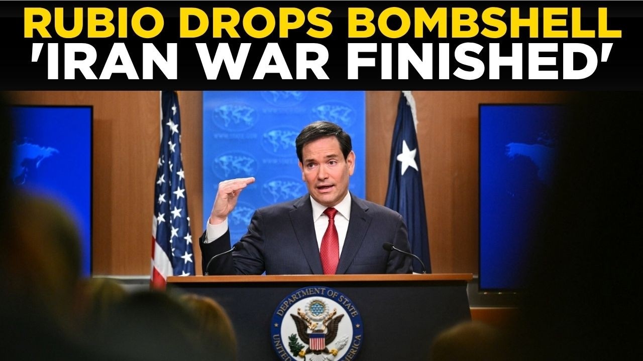 US IRAN WAR Live: Rubio Drops Iran Bombshell, ‘Iran War Finished’ | US Control Hormuz