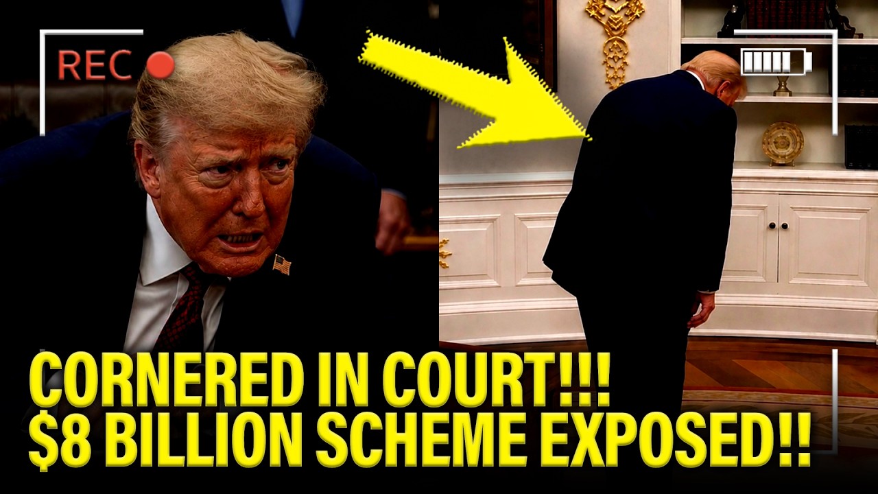 Trump GETS CORNERED and ADMITS $8 BILLION FUNDING SCHEME!!!