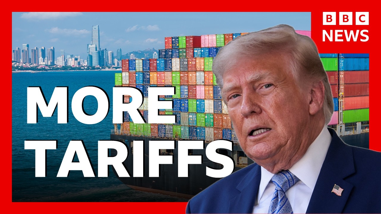 US hits dozens of countries with new wave of tariffs | BBC News