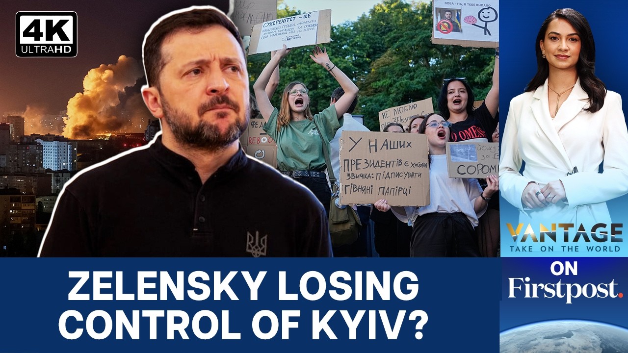 Zelensky Replaces Ukraine’s Top Military General After Mass Protests | Vantage on Firstpost | 4K