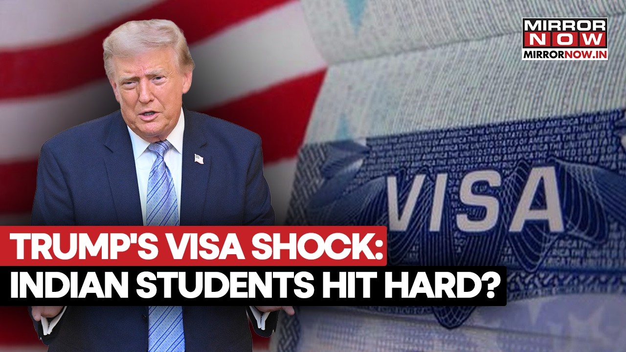 Trump Shocker For Indian Students: New US Student Visa Rules | 4-Year Limit, F-1 Visa Crackdown
