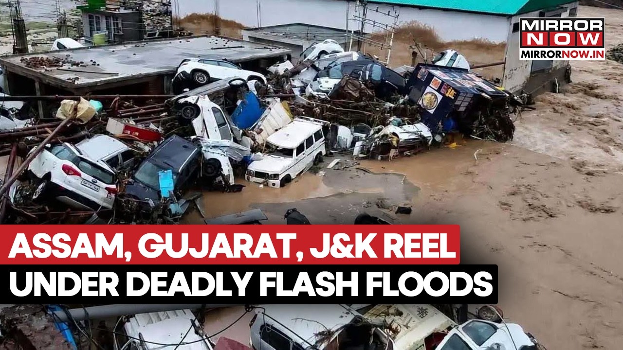 Assam Floods Turn Deadly: 68 Killed, Over 5.24 Lakh Affected As Gujarat, J&K Recover | Watch