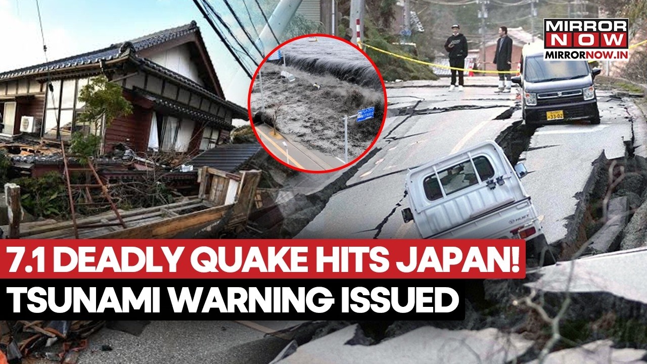 Japan Earthquake: 7.1 Magnitude Tremors Jolt Kyushu As Tsunami Warning Sparks Panic, Scary Visuals