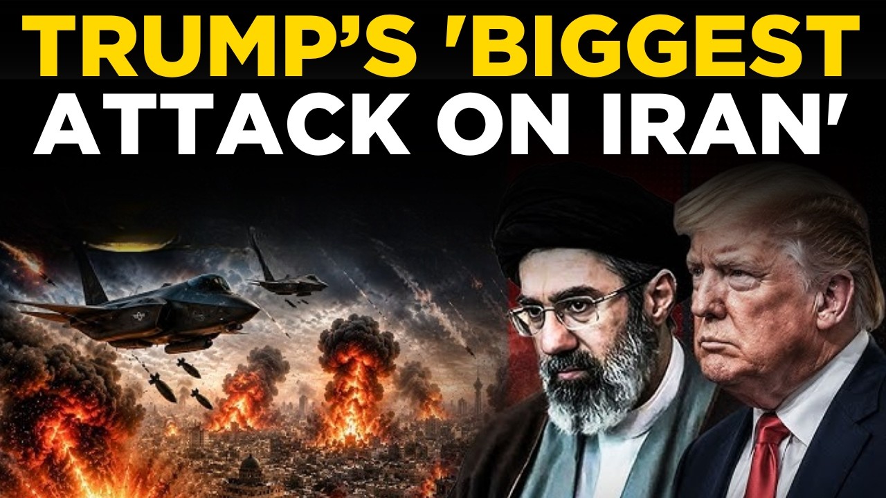 US-Iran War LIVE: Trump Declares Biggest Attack On Iran, Aims To Target Tehran’s Energy Grid