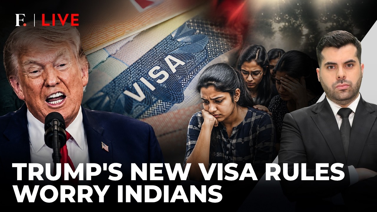 How Trump’s 4-Year Student Visa Cap Hurts Indian Students| Firstpost Live
