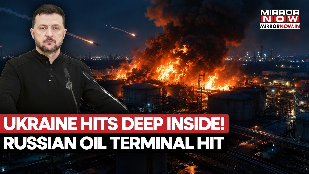 Ukraine Strikes Deep Inside Russia—Major Oil Terminals Hit In Bold Escalation Move Killing Two