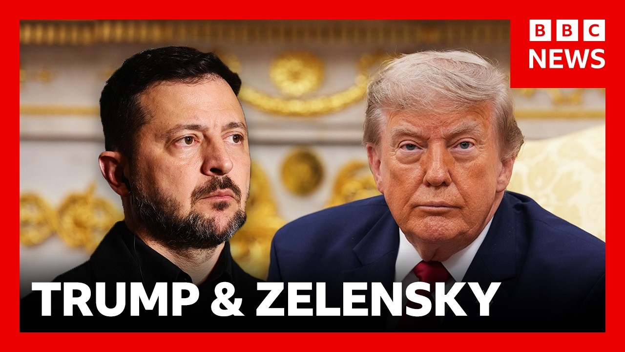 Trump’s White House meeting with Zelensky explained | BBC News