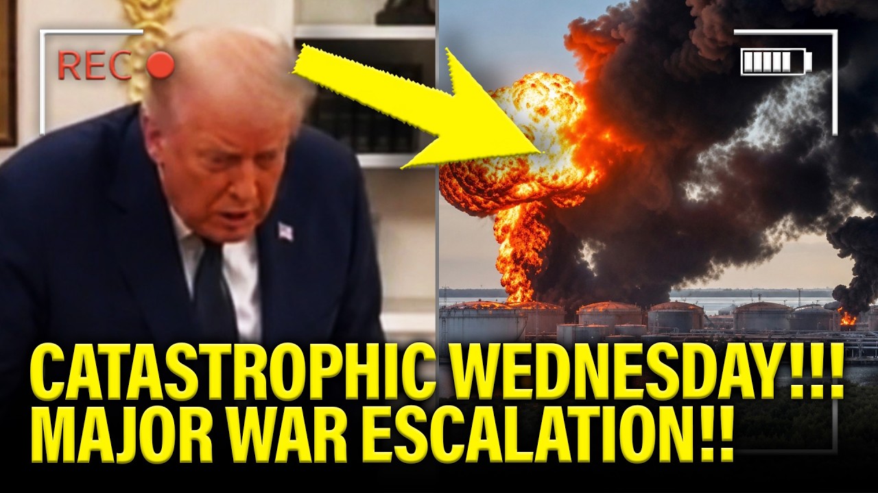 Trump has CATASTROPHIC Wednesday as WAR GETS WORSE!!!!