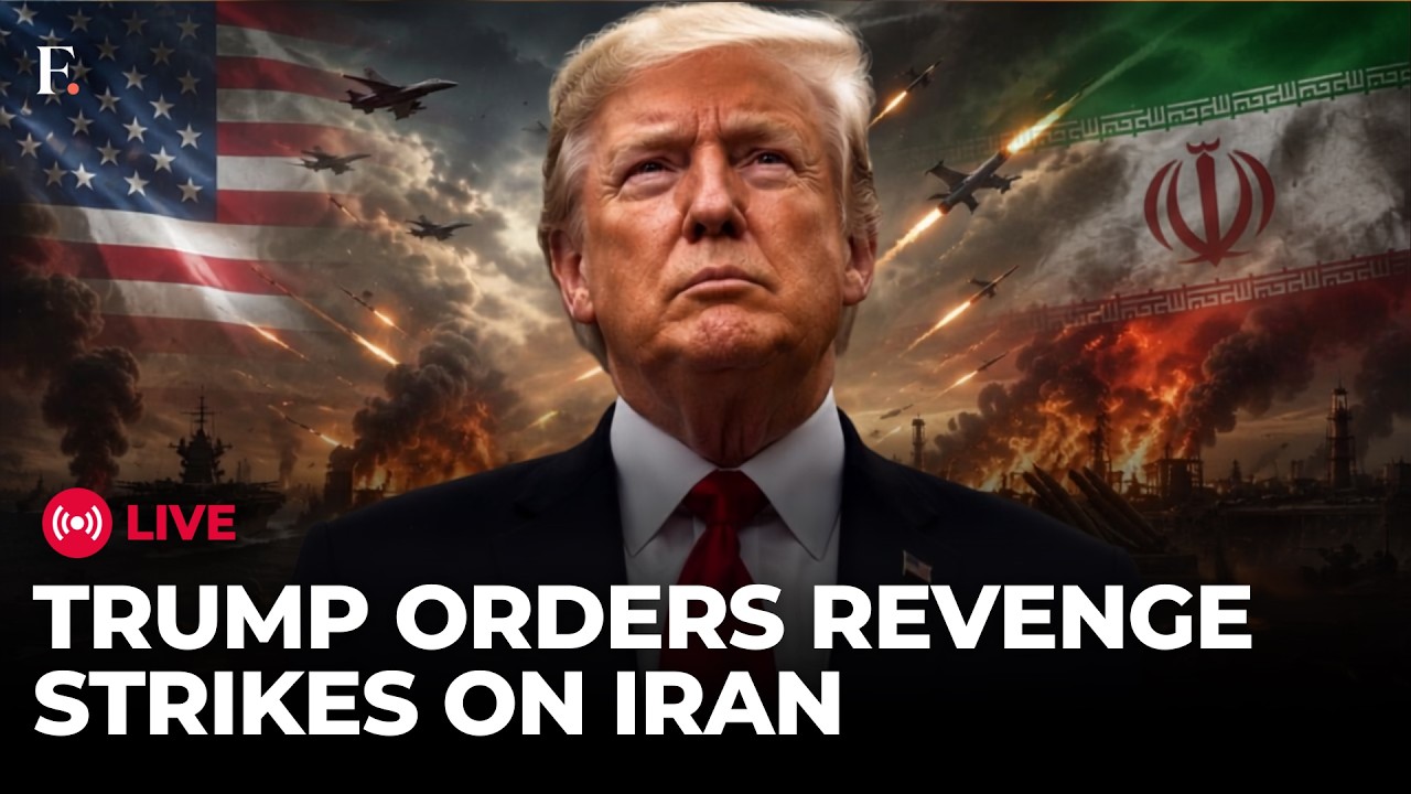 US IRAN WAR LIVE | Trump Launches Revenge Strikes After 2 US Troops Killed | IRAN WAR