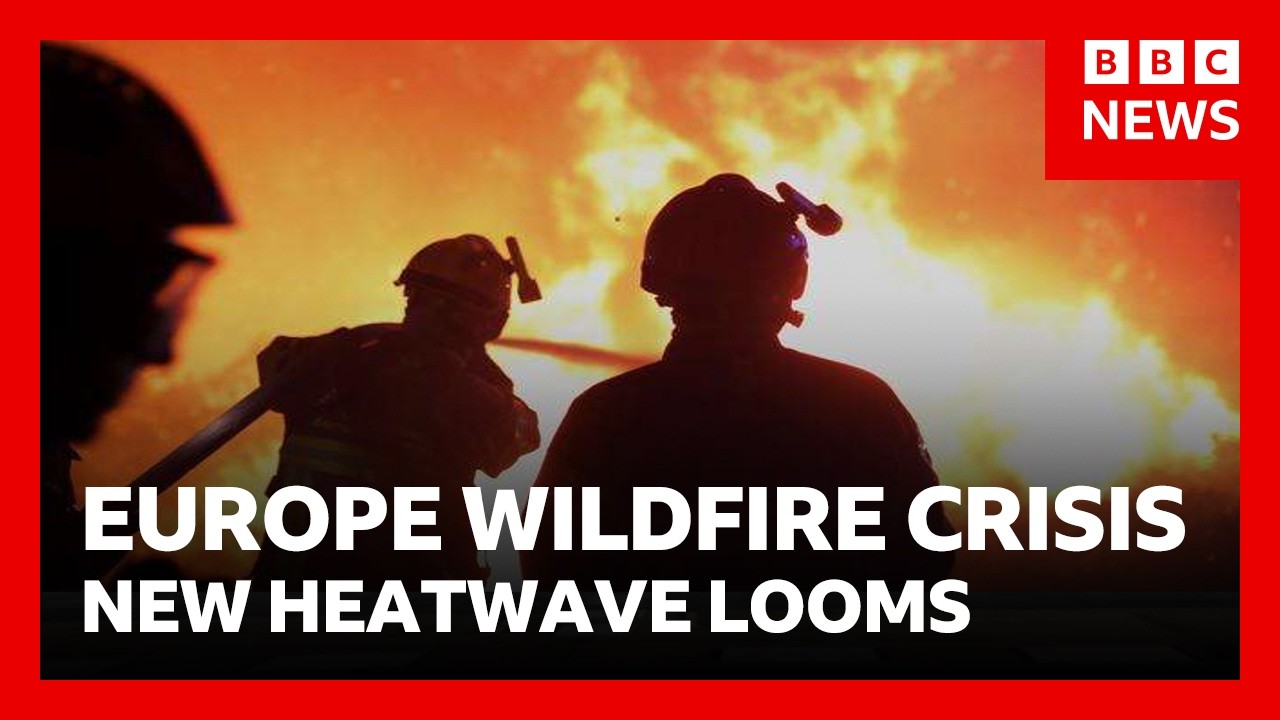 Europe wildfires: France warns of worst crisis “since WW2” as new heatwave looms | BBC News