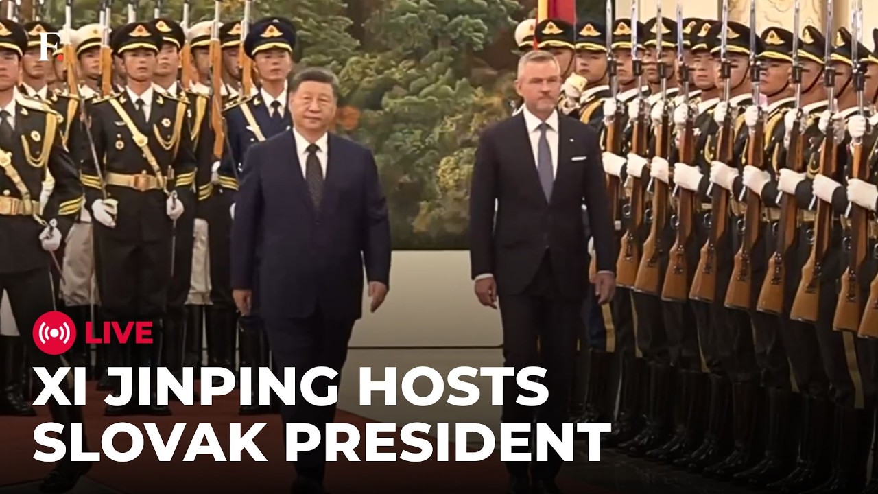 LIVE: Xi Jinping Welcomes Slovak President Pellegrini in Beijing | China Strengthens Europe Ties