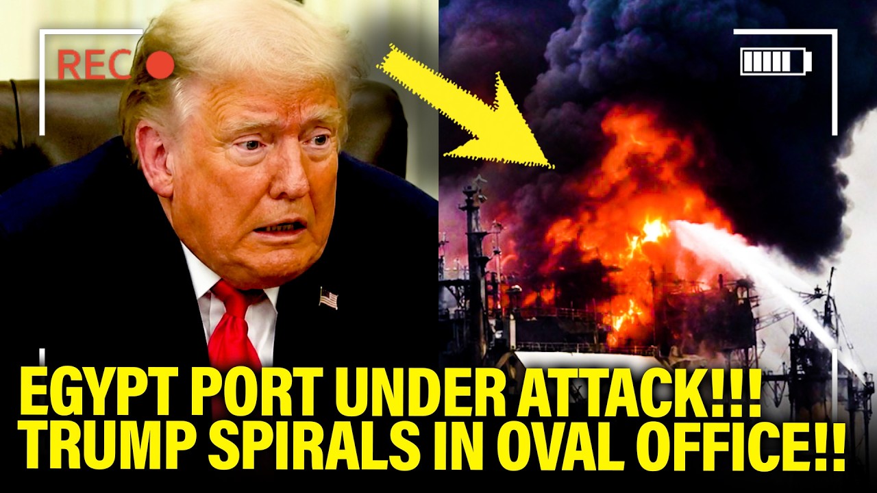 Trump SPIRALS in OVAL OFFICE as US SHIP HIT in EGYPT!!!