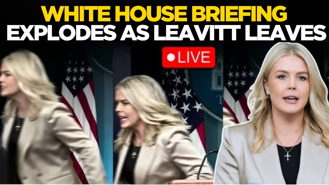 US News LIVE | White House Briefing, Karoline Leavitt Lashes Out At Reporters | Trump Latest News