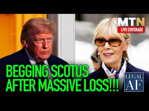 LIVE: Trump BEGS SCOTUS to BAIL HIM OUT after they SLAMMED the DOOR!!! | Legal AF